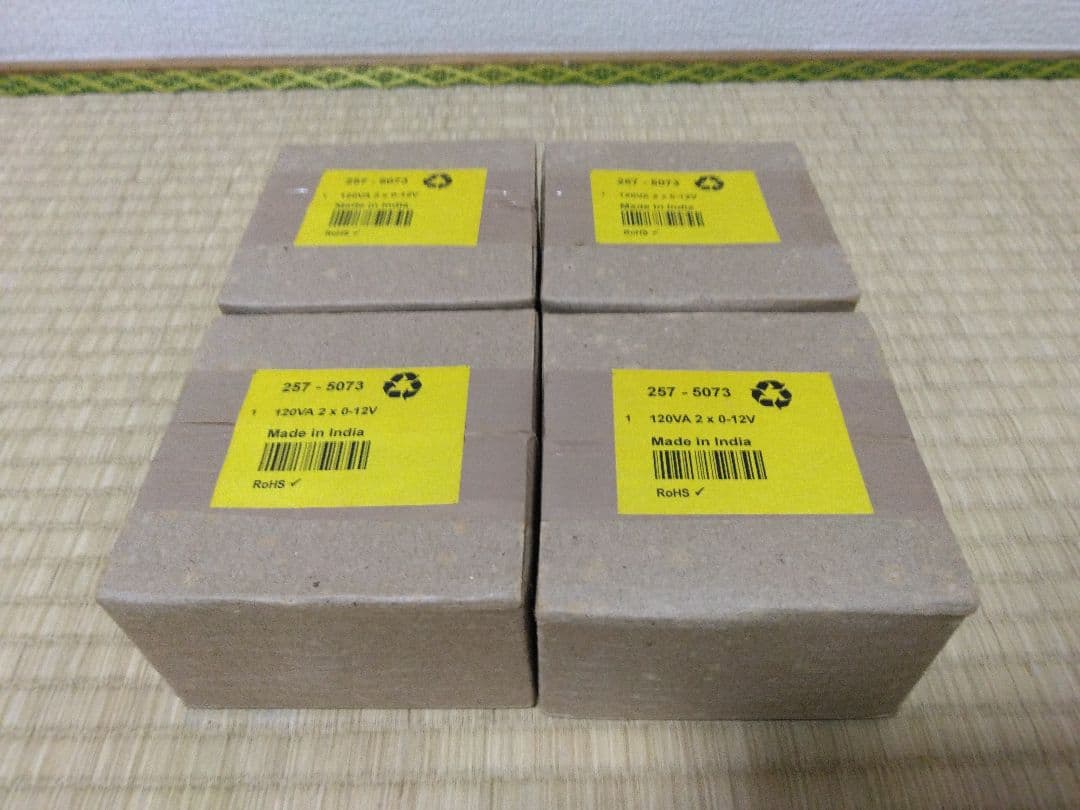 Nuvotem Talema トロイダルトランス 12V 12V 2A 25W 超低ノイズリニア電源Talema社トロイダルトランス仕様